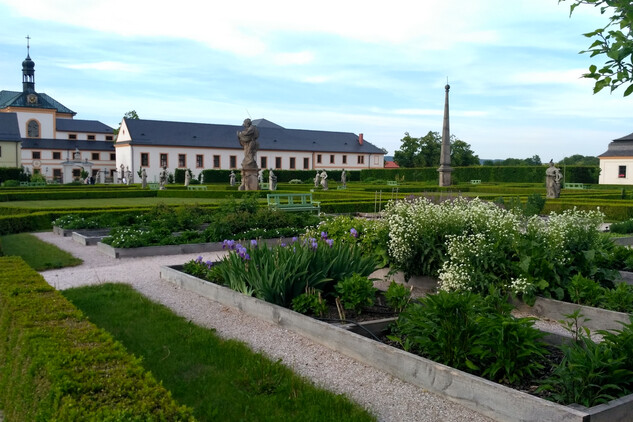 Bylinková zahrada v Kuksu