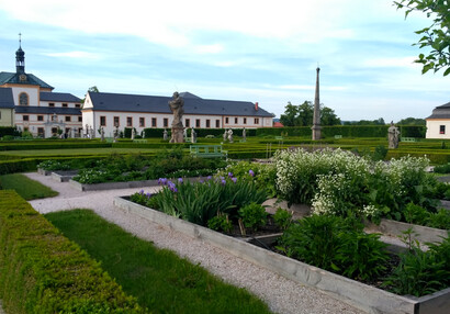 Bylinková zahrada v Kuksu