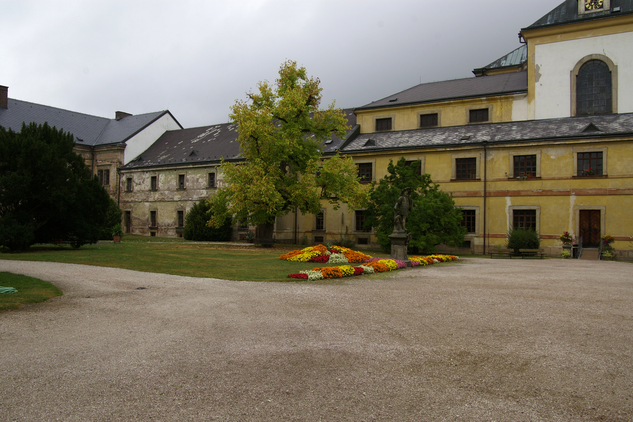 Nádvoří hospitálu