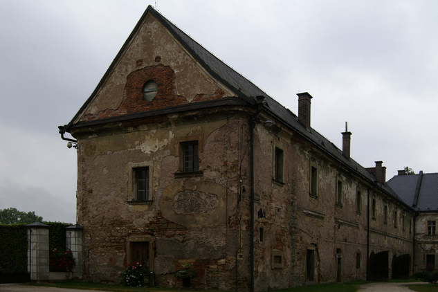 Jižní, bývalé hospodářské křídlo